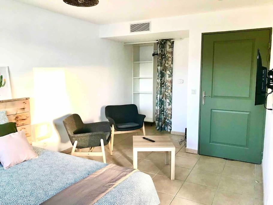 Studio Benvengudo Port La Ciotat - Appartement Et Parking Luaran gambar