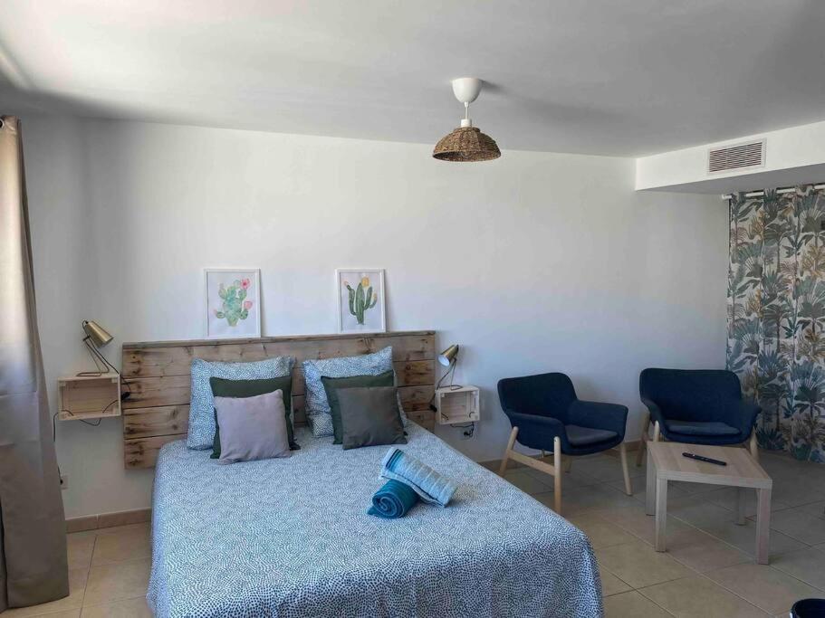 Studio Benvengudo Port La Ciotat - Appartement Et Parking Luaran gambar